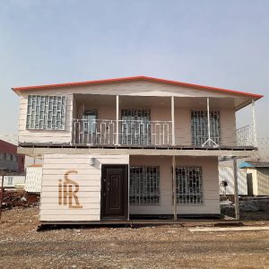 تصویر ویلا پیش ساخته 72 متری 2 طبقه نمای کلی