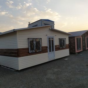 کانکس ویلایی 18 متری سالن نمای سایدینگ