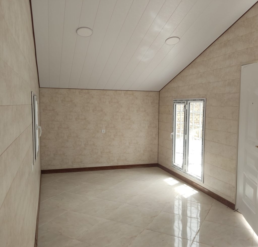 کانکس ویلایی 18 متری از نمای داخل