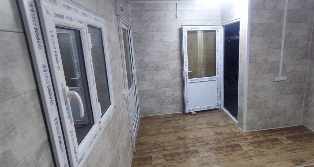 فضای داخلی کانکس 12 متری سفارشی