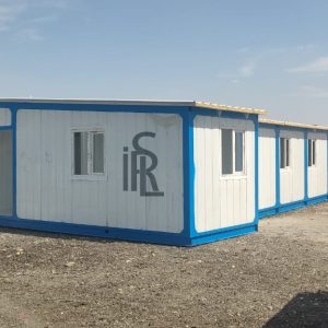 کانکس کمپ کارگاهی 120 متری ساندویچ پانلی