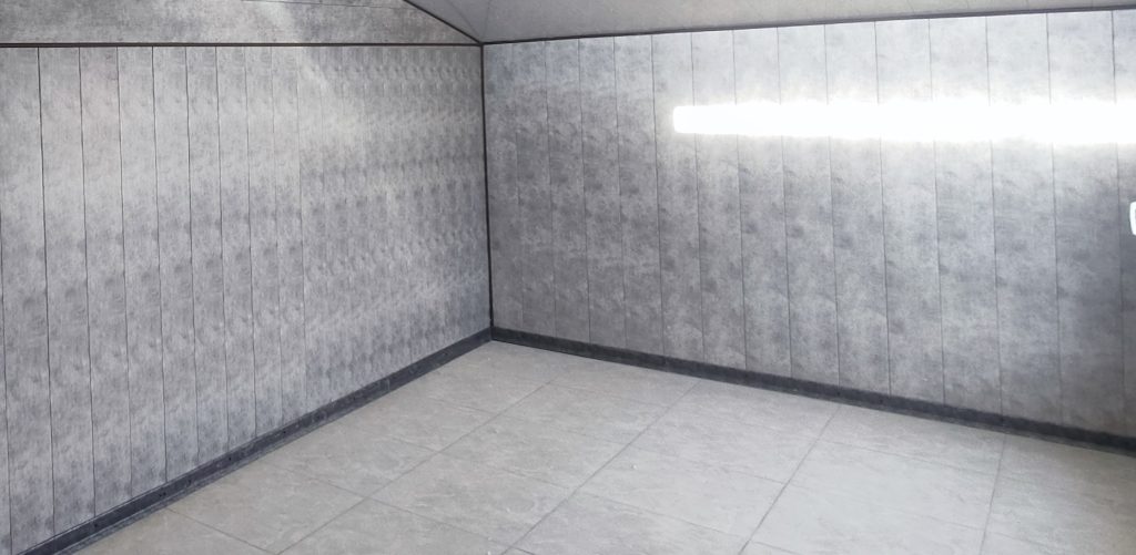 اجرای کف سرامیک در کانکس ویلای