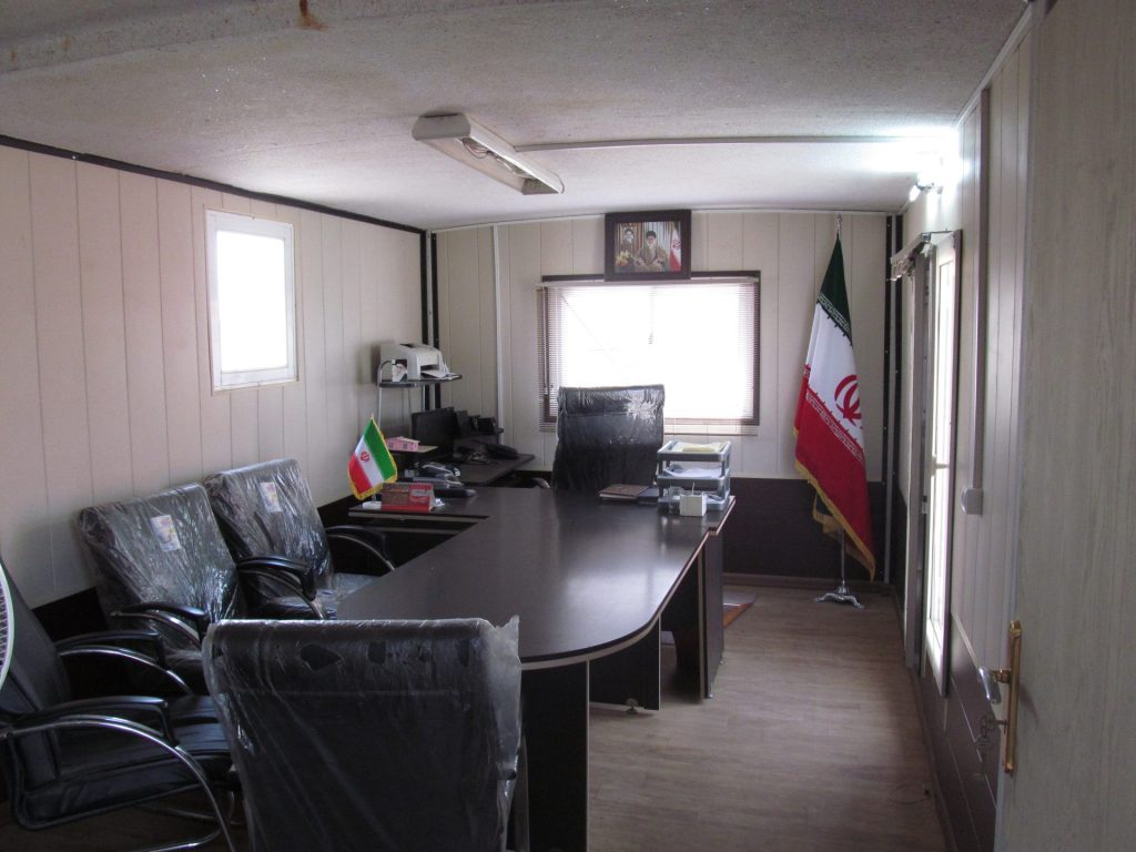 نمای داخلی کانکس اداری