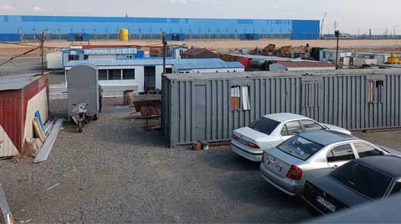 تعدادی کانکس کارگاهی