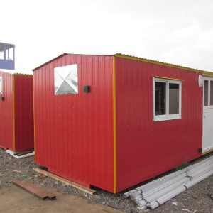 کانکس 15 متری اقتصادی درجه یک قرمز رنگ